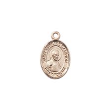 14KT GOLD ST EDMUND CAMPION MEDAL - 1/2" x 1/4"