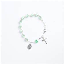 HOPE ROSARY BRACELET WITH MIRACULOUS MEDAL