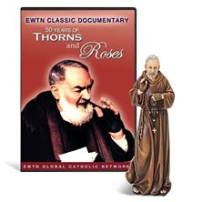 ST. PADRE PIO STATUE AND DVD SET