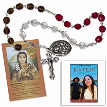SAINT KATERI DVD and FREE CHAPLET