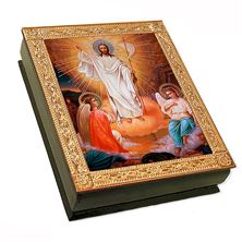 RESURRECTION ROSARY KEEPSAKE BOX