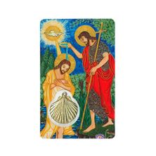 BAPTISM HOLY CARD WITH MEDAL