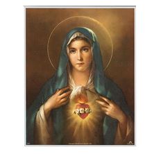 IMMACULATE HEART - UNFRAMED PRINT - 8" X 10"