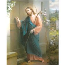 JESUS KNOCKING - UNFRAMED PRINT - 8" x 10"