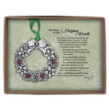STORY OF THE CHRISTMAS WREATH ORNAMENT