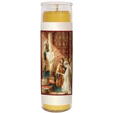 100% BEESWAX - WEDDING OF ST. JOSEPH AND MARY (EPHESIANS 4: 1-6) - DEVOTIONAL CANDLE