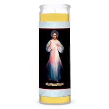 100% BEESWAX - DIVINE MERCY (ETERNAL GOD PRAYER)  - DEVOTIONAL CANDLE