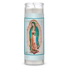 OUR LADY OF GUADALUPE (MESSAGE TO JUAN DIEGO) 3-DAY DEVOTIONAL CANDLE