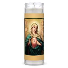 IMMACULATE HEART OF MARY (MORNING OFFERING) 3-DAY DEVOTIONAL CANDLE