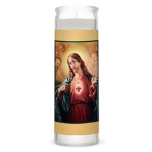 PRAYER TO THE SACRED HEART OF JESUS 3-DAY DEVOTIONAL CANDLE