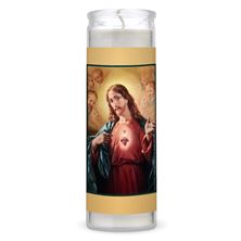 PRAYER TO THE SACRED HEART OF JESUS 3-DAY DEVOTIONAL CANDLE