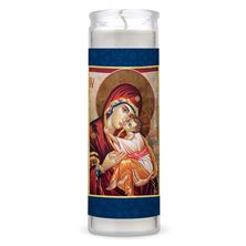 MOTHER OF GOD (CANTICLE OF SIMEON) 3-DAY DEVOTIONAL CANDLE