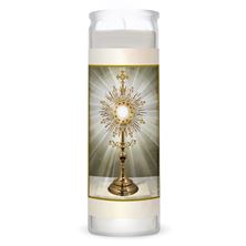 MONSTRANCE (PRAYER BEFORE THE BLESSED SACRAMENT) 3 - DAY DEVOTIONAL CANDLE