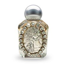 GUARDIAN ANGEL - GLASS HOLY WATER BOTTLE Clear