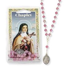 ST. THERESE CHAPLET - PINK BEADS