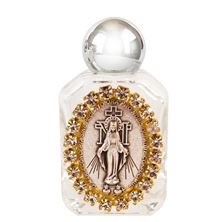 MIRACULOUS MEDAL -  GLASS HOLY WATER BOTTLE
