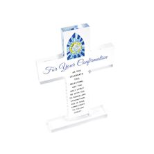 CONFIRMATION ACRYLIC CROSS