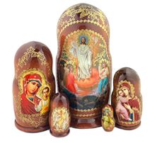 RESURRECTION ICON NESTING DOLLS