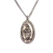PEWTER MIRACULOUS MEDAL