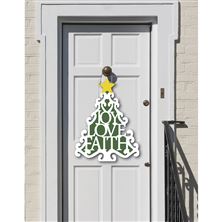 JOY, LOVE, FAITH TREE - DOOR HANGER