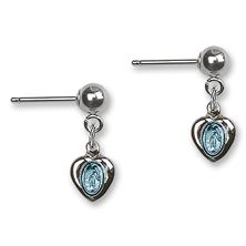 Holy Spirit Ball Post Earrings