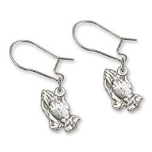 Dangle Praying Hands Earrings