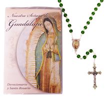 OUR LADY OF GUADALUPE ROSARY AND BOOK (SPANISH)