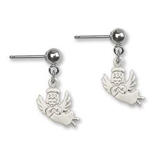 Guardian Angel Ball Post Earrings
