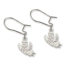Dangle Guardian Angel Earrings