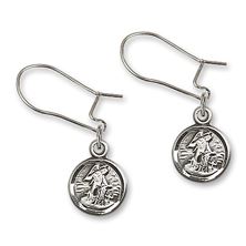 Dangle Guardian Angel Earrings