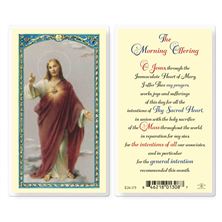 LAMINATED HOLY CARD - MORNING OFFERING