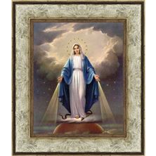 OUR LADY OF GRACE FRAMED (11" X 13")