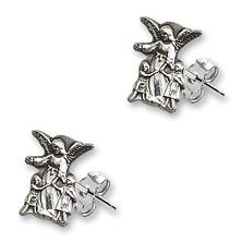 Post Guardian Angel Earrings