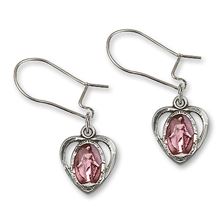 Heart / Miraculous Dangle Earrings