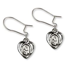 Our Lady of la Salette Dangle Earrings