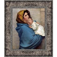 MADONNA OF THE STREETS FRAMED (12" X 14")