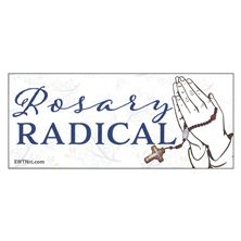 EWTN ROSARY RADICAL CAR MAGNET