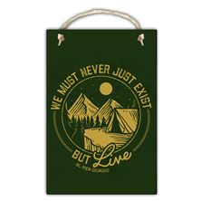 PIER GIORGIO FRASSATI "LIVE" QUOTE HANGING PLAQUE - 5 X 7