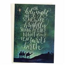 BETHLEHEM - O, HOLY NIGHT CHRISTMAS CARDS (BOX OF 50)