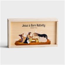 JESUS IS BORN - BIBLEBOX NATIVITY SET