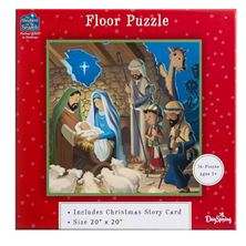 JUMBO FLOOR NATIVITY PUZZLE - 36 PIECE
