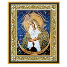 MOTHER OF MERCY; OUR LADY OF OSTRABRAMA FRAMED ICON
