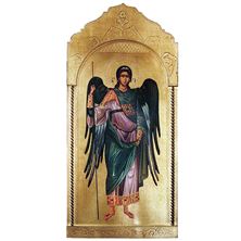 ARCHANGEL MICHAEL FLORENTINE PLAQUE (21" X 45")