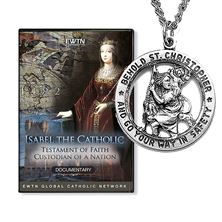 ST. CHRISTOPHER MEDAL and FREE DVD