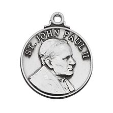POPE ST. JOHN PAUL II STERLING SILVER MEDAL