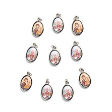 POPE LEO XIV and MOTHER OF CONSOLATION DUAL PICTURE MEDAL (PACK OF 10)