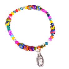 OUR LADY OF GUADALUPE MEDAL - PALM BRACELET