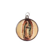 OUR LADY OF GUADALUPE DOUBLE SIDED MEDAL - 1 1/2" X 1 1/2"