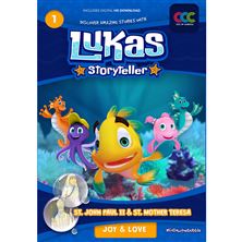 LUKAS STORYTELLER DVD - VOLUME 1 and 2 (ST. JOHN PAUL II and ST. MOTHER TERESA)