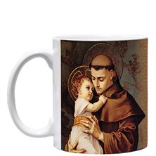 ST. ANTHONY OF PADUA WITH PRAYER  MUG - 11 OZ